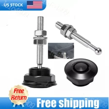 Quick Release Latch Hood Pins 2 Pack Universal Push Button Lock Clip for Car