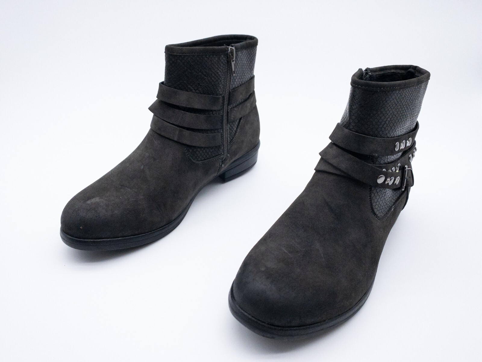 Botas De Tobillo Para Dama COX Zapato Casual De Cuero Talla 39 EU Art. 9191-80