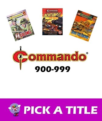 Commando Comics 900-999 Choose your comic book here