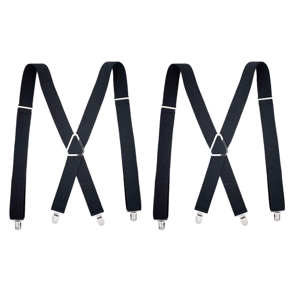 Suspender Straps Clips Suit Suspender Adult Elastic Clip Suspender eBay