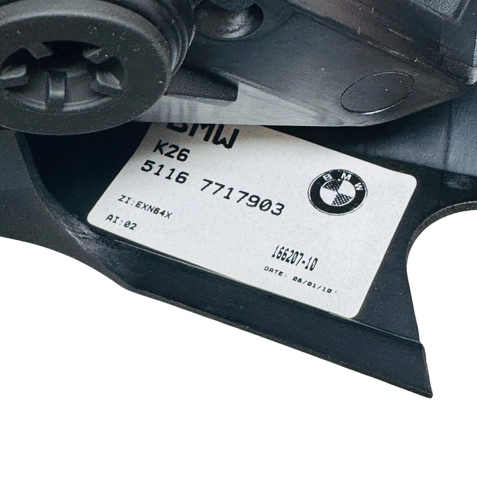 Espejo retrovisor izquierdo BMW 51167717903 se adapta a R1200RT R900 RT 05 SF, original OEM Foto 4 de 4