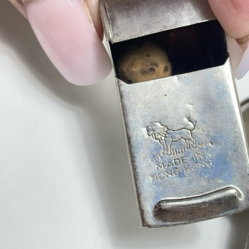 lot of 4 Vintage cork ball whistles Lion Made in Hong Kong eBay