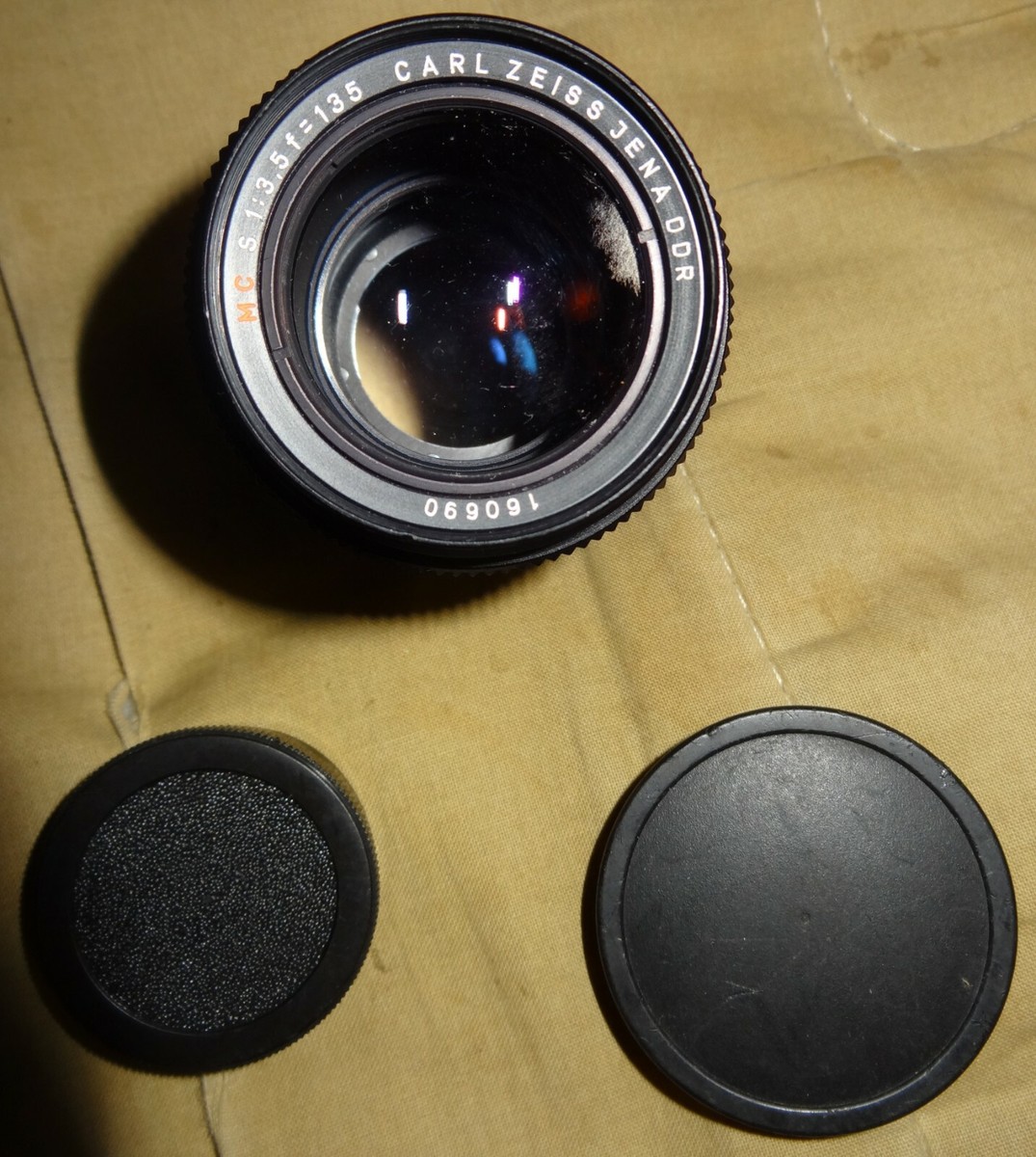 🌟Vintage CARL ZEISS JENA MC S Sonnar 135mm 3.5 Telephoto