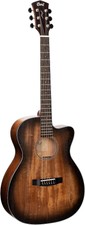 Cort 6 String Acoustic-electric Guitar, Right, Open Pore Black Burst, Full...