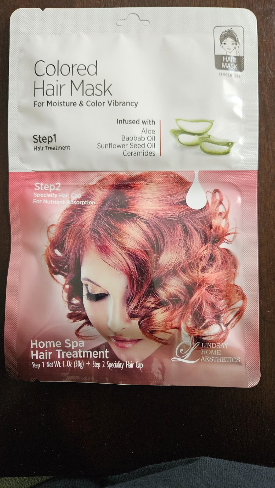 Lindsay Home Aesthetics Colored Hair Mask Treatment
