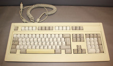 FUJITSU FKB4700 MECHANICAL KEYBOARD 5 PIN DIN COMPUTER KEYBOARD VINTAGE