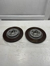 17-20 Jaguar XE X260 Rear Left & Right Brake Disc Set OEM