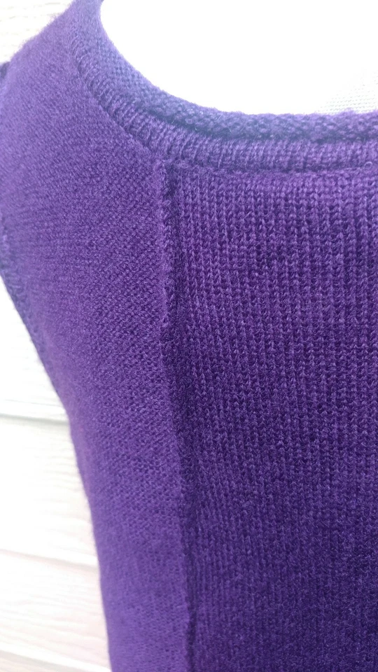 Новый с Ярлыками новое направление фиолетовый без рукавов Shift платье совок размер L  - Изображение 4 из 4