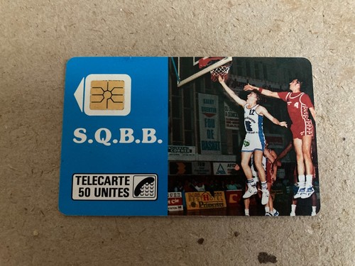 télécarte privée BASKET SQBB 50U - D94 1989 - 1000 EX