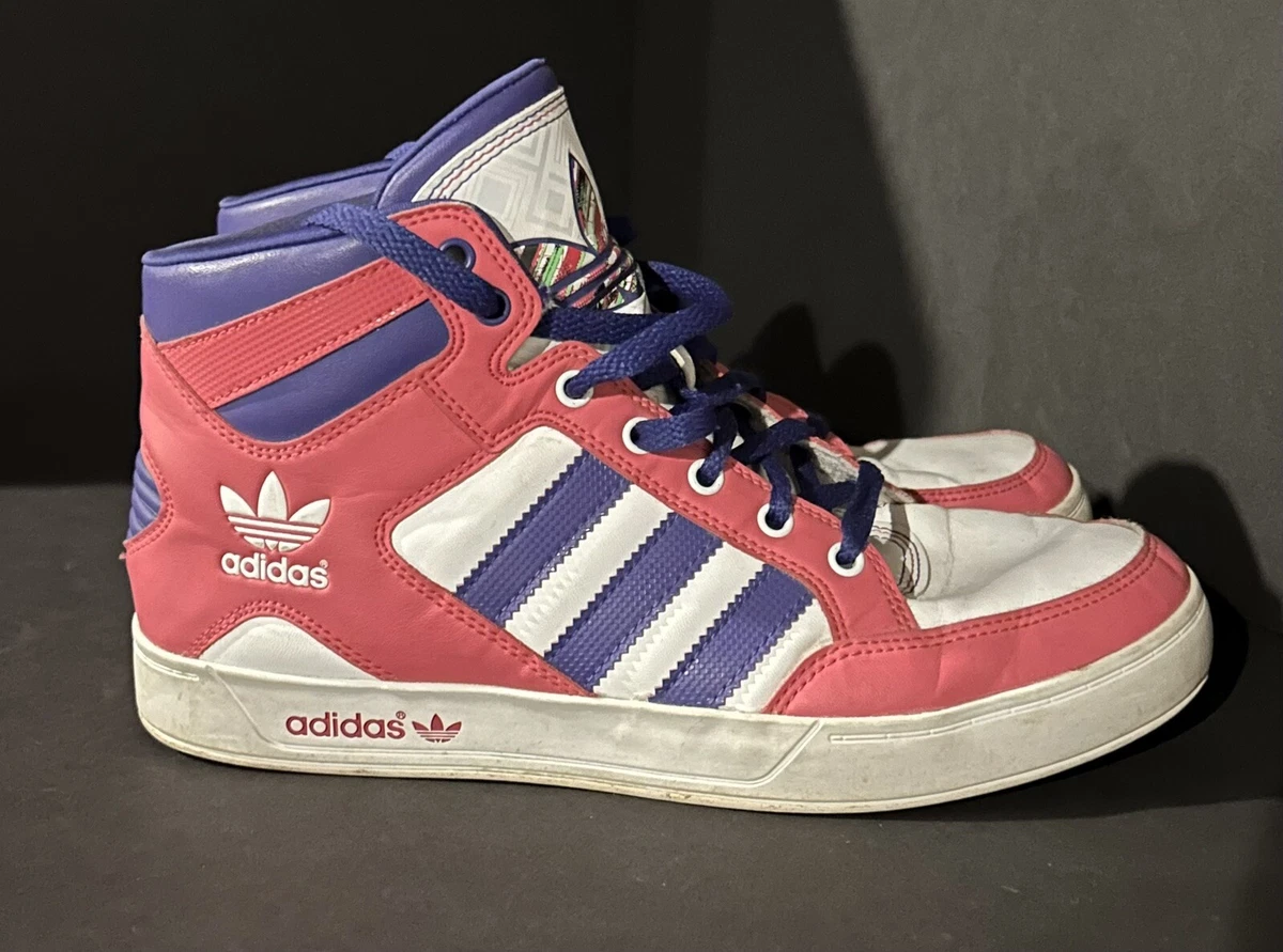 Adidas pink shop purple