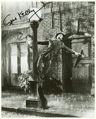 GENE KELLY Signed 'Singin' In The Rain' Photograph Actor, Dancer 10''x8'' reprint
