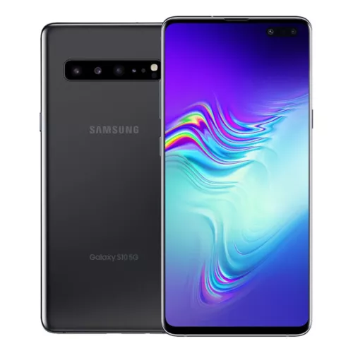 Samsung Galaxy S10 5G SM-G977U 512GB Black Fully Unlocked Smartphone -Open Box- - 第 1/8 張圖片