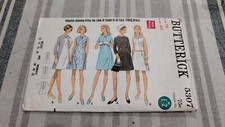 Vtg 1960s Butterick Dress Pattern 5307 Size 18 FACTORY FOLD NOS COMPLETE