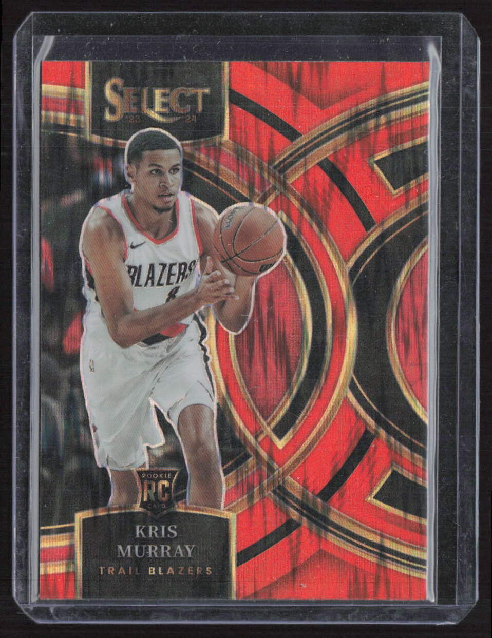 2023 Panini Select #120 Kris Murray Orange Flash