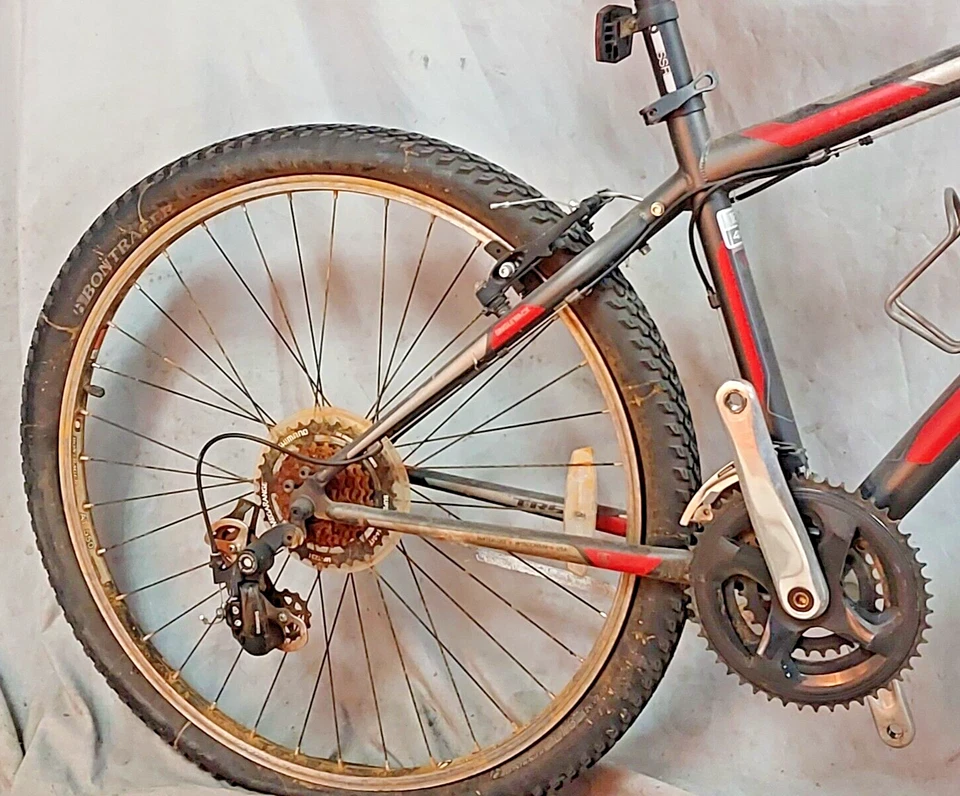 2020 Trek 820 MTB Bike 16" Small Hardtail Steel Suspension Shimano USA Shipper - Image 3 of 4