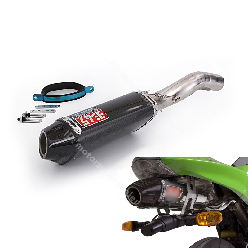 Slip on System Modified Exhaust for Kawasaki Ninja ZX6R 2004 Slip on System Modified Exhaust for Kawasaki Ninja ZX6R 2004