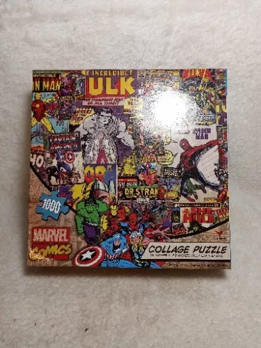 Marvel Spiderman 1000 Piece Collage Puzzle 18"×24" (56885)  New SEALED
