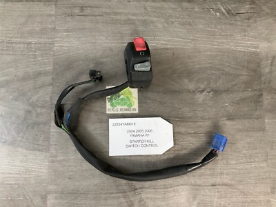 2004 2005 2006 YAMAHA R1 START KILL SWITCH CONTROL F27 | eBay