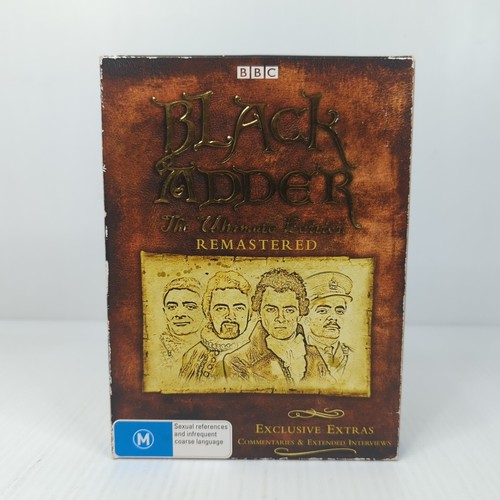 Black Adder The Ultimate Edition Remastered 6-Disc BBC DVD Rowan Atkinson