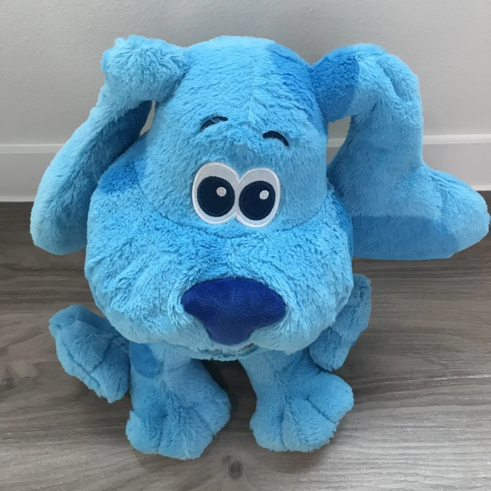17" Plush Puppy Dog Blues Clues Just Play 2020 Viacom NICK JR. Large EXCELLENT - Image 2 of 4
