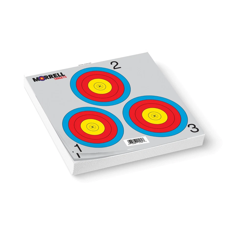 Morrell 3 Spot Vegas Paper Face Target 100 pack - Image 2 of 2