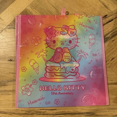 Hawaii Hello Kitty 50th Anniversary Reusable Shopping Bag ABC Stores Tote!