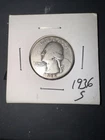 1936 S Washington Silver Quarter