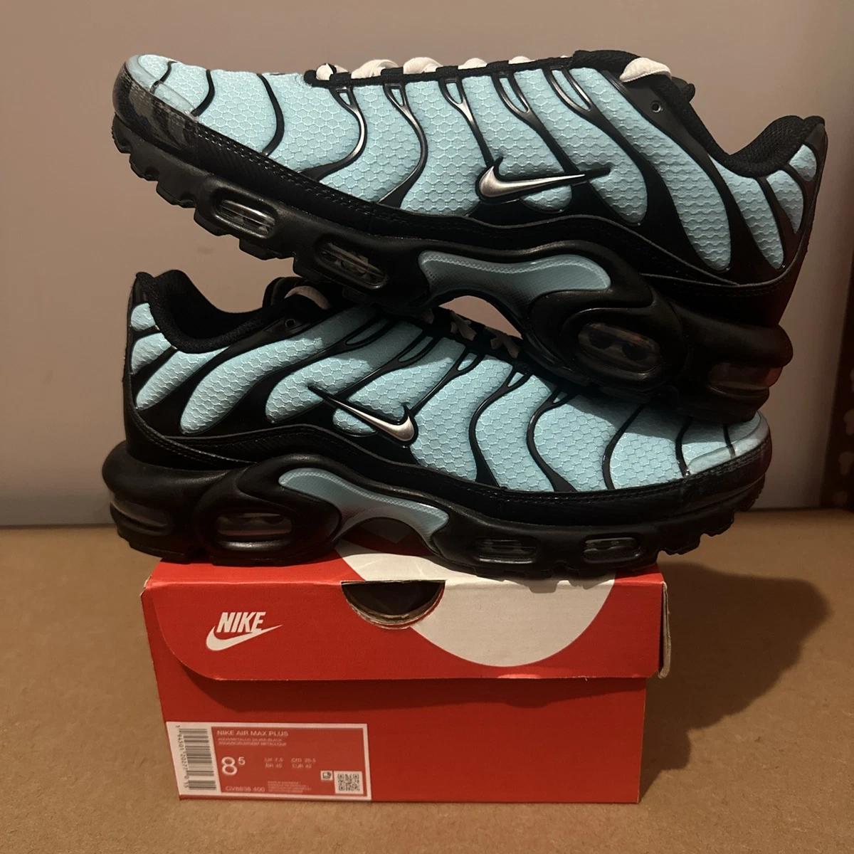 Nike Air Max Plus Aqua Silver for Sale | Authenticity Guaranteed