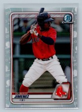 2020 Bowman Draft Chrome Refractor Gilberto Jimenez #BD-137 Boston Red Sox
