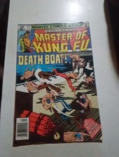 Marvel Comics Master Of Kung Fu Death Boat #99