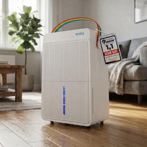 Powerful 25L Dehumidifier for 4000 sq ft | 3 Work Modes and Safety Features