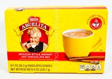 1 Nestle ABUELITA Mexican Style Instant Hot Chocolate Cocoa Mix 8 packs 05/2026