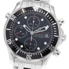 OMEGA Ω Seamaster 300M Chronograph 213.30.42.40.01.001 B&P With Red Travel Case 2