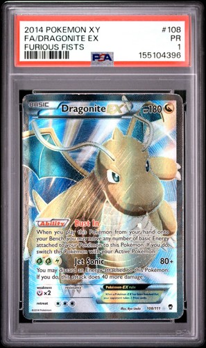 Dragonite-EX graded PSA 1 for sale on eBay