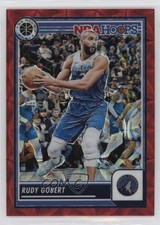 2023-24 Panini NBA Hoops Premium Stock Red Prizm /88 Rudy Gobert #52 13hf