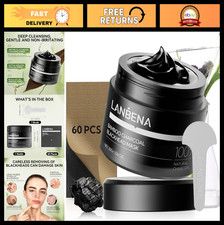 Deep Cleansing Bamboo Charcoal Blackhead Mask  60 Nose Strips - Peel Off Treatm