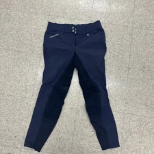 Romfh Womens 30R Blue Sarafina Full Seat Breeches Equestrian Riding Pants