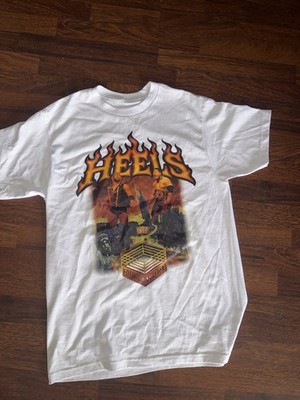 FOURTH ROPE HEELS HAVE EYES 9 DEVILS NIGHT EXCLUSIVE TOUR DATE SHIRT OVERSIZED M