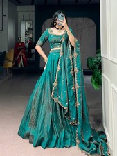 Indian Stitched Lehenga Ready made Lengha Choli Bollywood Wedding Party Bridal