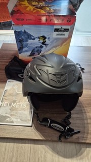 Alpina Scara Skihelm schwarz matt Gr. 55 59 – Nur 1x benutzt wie neu sturzfrei