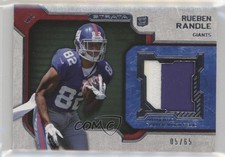 2012 Topps Strata Rookie Relics Green 5/65 Rueben Randle #RR-RR 0f6