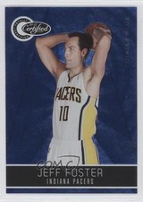 2010-11 Totally Certified Totally Blue 123/299 Jeff Foster #100 0c0