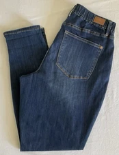 Judy Blue Jeans Womens Size 14W/31 Blue Pull On Slim Fit Stretch Elastic Waist