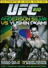 UFC Rio (134): Silva vs. Okami [2 Discs] by Anthony Giordano: Used