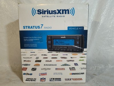 Sirius XM Stratus 7 Satellite Radio & Vehicle Kit Model SSV7V1 New Open Box