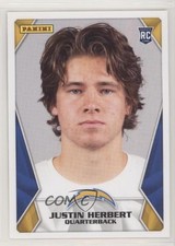 2020 Panini NFL Sticker & Card Collection Justin Herbert #84 Rookie RC 0f6a. rookie card picture