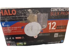 Halo 4 in LED Ultra Thin Downlight LED Recessed Light (12 pack)