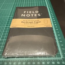 Field Notes  Set Of Two Pitch Black Dot Graph...