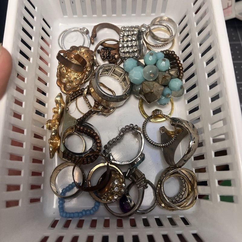 Mixed Lot Fashion Jewelry Rings 30+