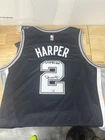 Dylan Harper Signed Autographed  Inscribed San Antonio Spurs Basketball Jersey